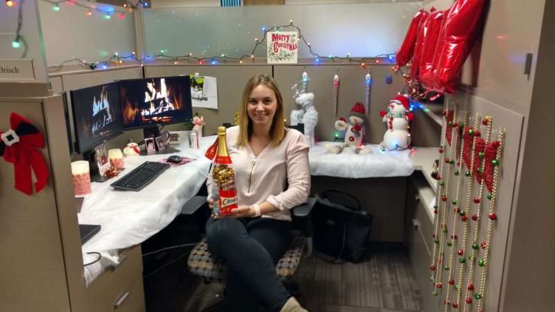 2018 Christmas Office Decoration Emily Brisch