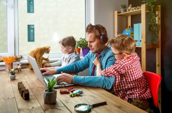 Work from home with kids