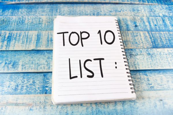 IRS Top 10 List